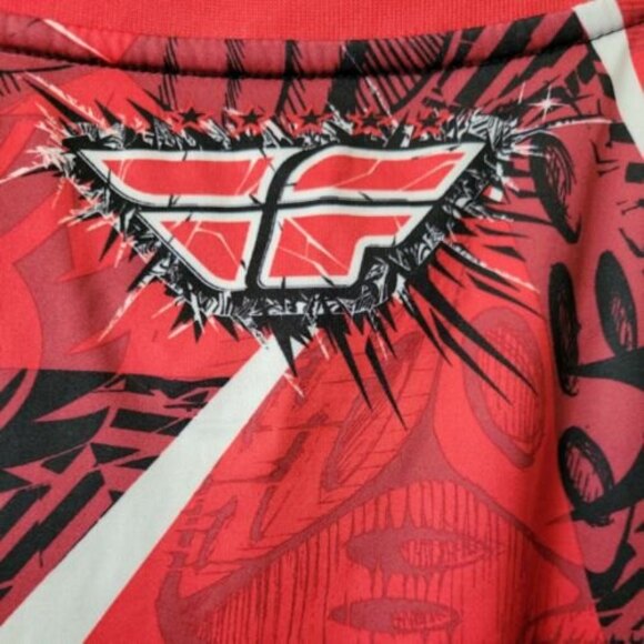 Fly Racing Evolution Motocross Dirt Bike Jersey Mens Size Medium EUC - Picture 11 of 12